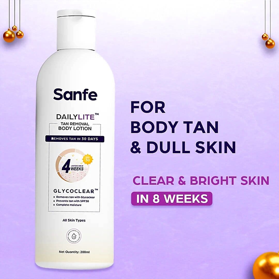 Sanfe Dailylite Tan Removal Body Lotion