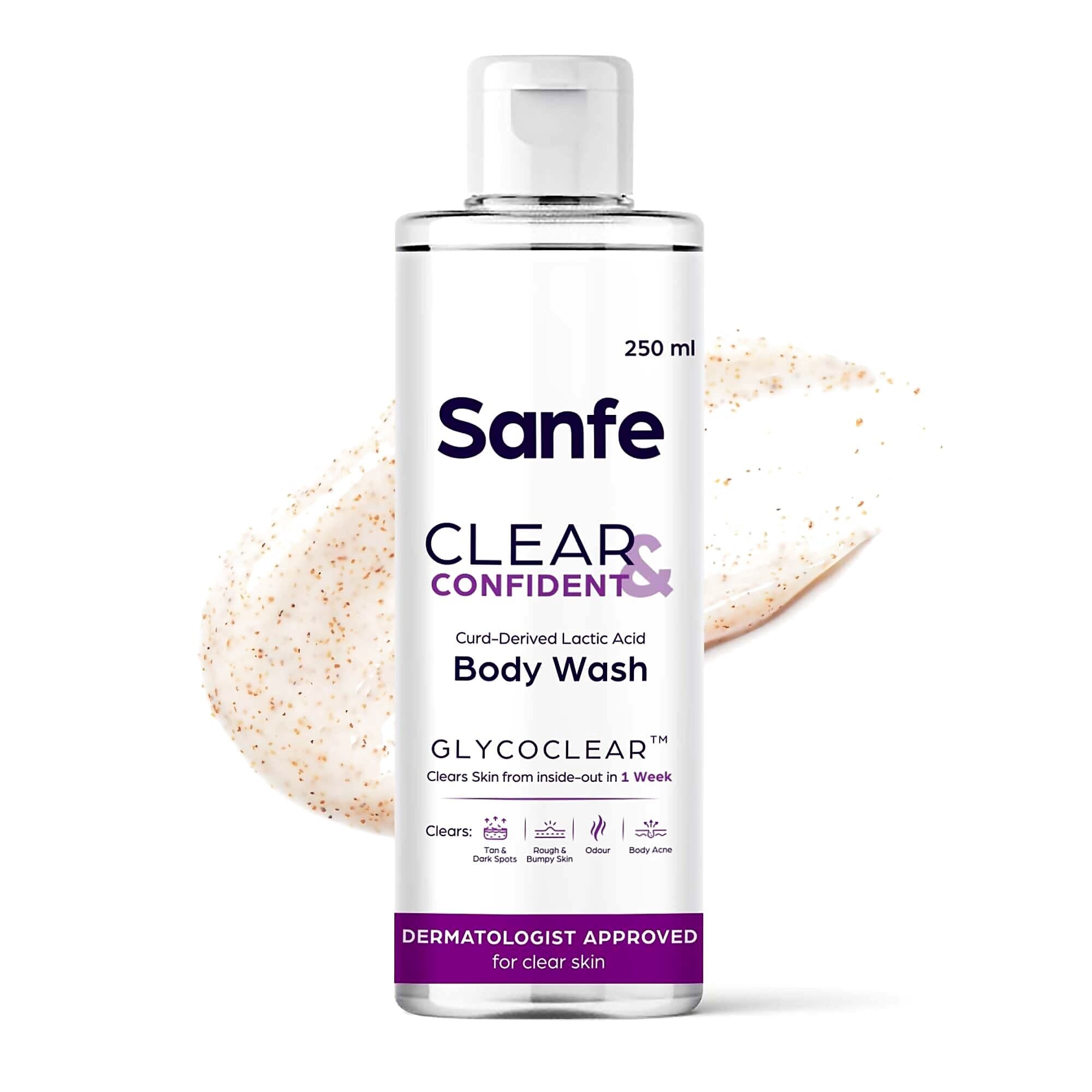 Sanfe Glycolic Acid Body Wash
