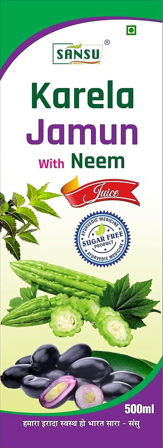 Sansu Karela Jamun Neem Juice