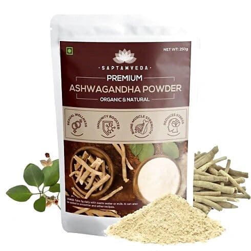 Saptamveda Best Organic Ashwagandha Powder