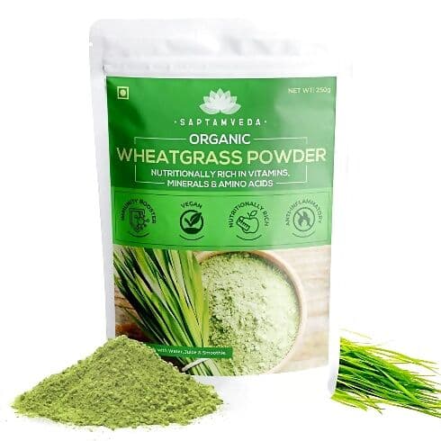 Saptamveda Best Organic Wheatgrass Powder