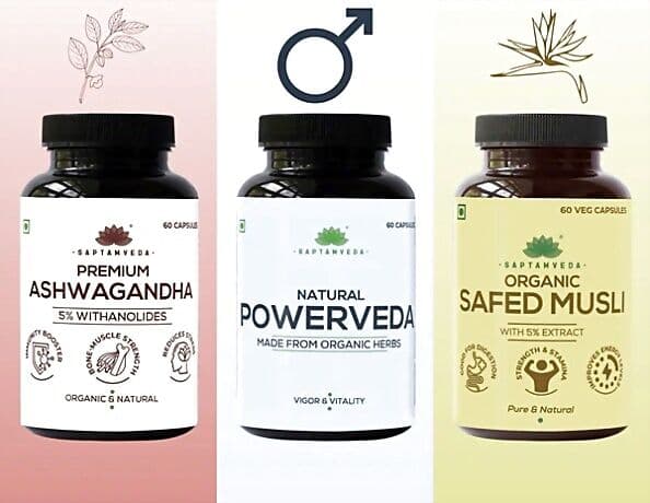 Saptamveda Men Wellness Combo