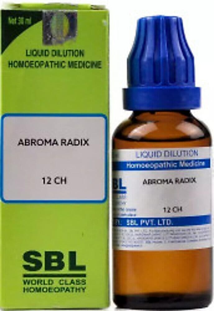 Sbl Abroma Radix Dilution 12 Ch