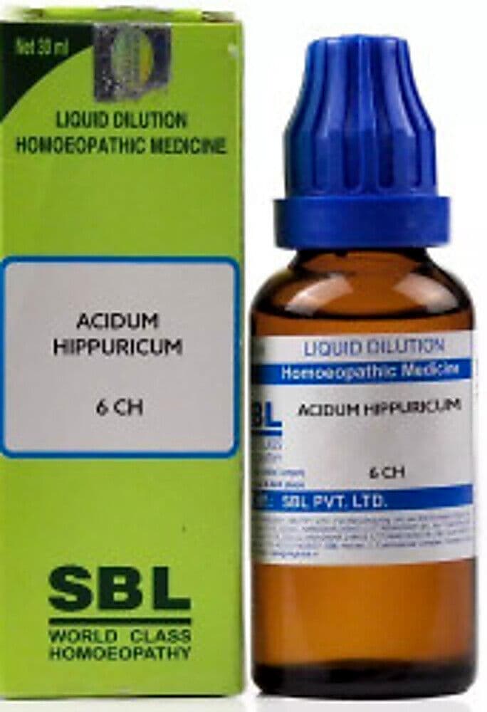 Sbl Acidum Hippuricum Dilution 6 Ch