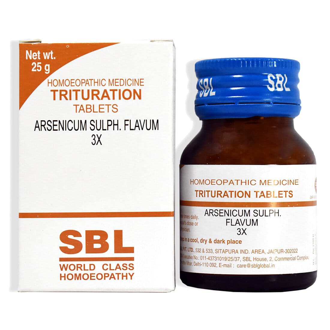 Sbl Arsenicum Sulph. Flavum 3X