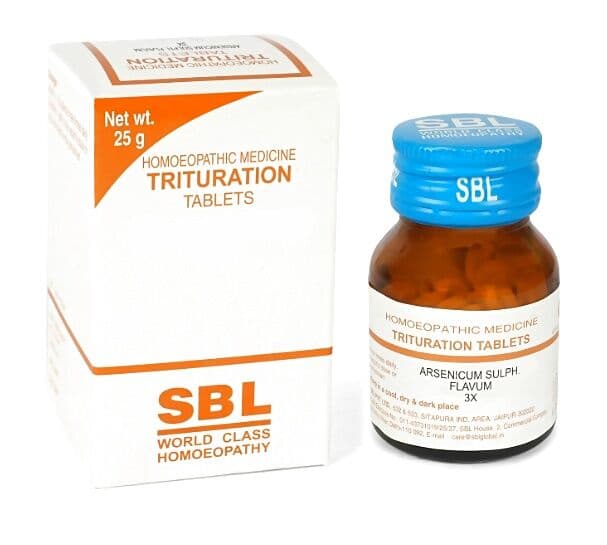 Sbl Arsenicum Sulph. Flavum 6X