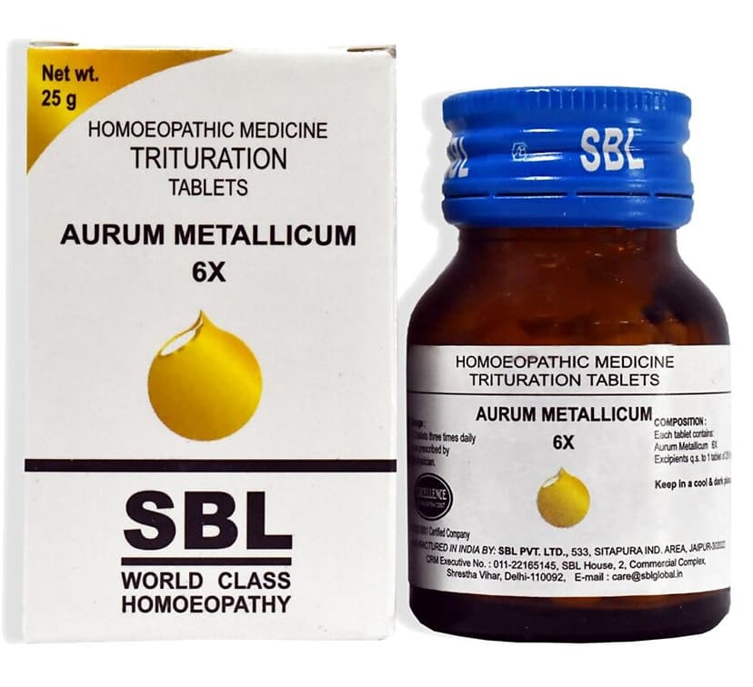 Sbl Aurum Metallicum 6X