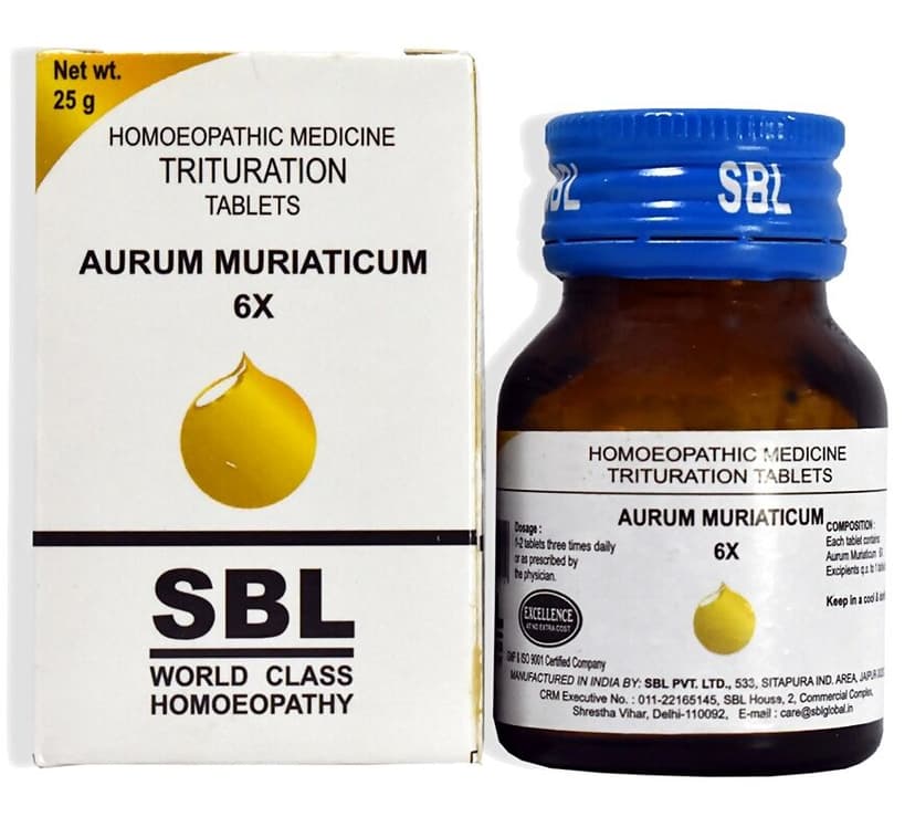 Sbl Aurum Muriaticum 6X