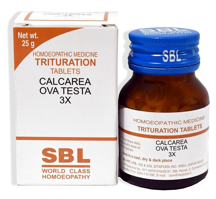 Sbl Calcarea Ova Testa 3X