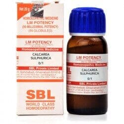 Sbl Calcarea Sulphurica Lm 0/1