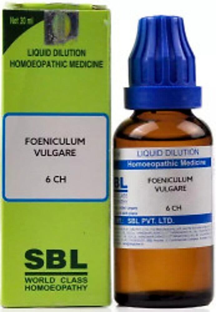 Sbl Foeniculum Vulgare Dilution 6 Ch