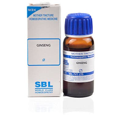 Sbl Ginseng Mother Tincture Q