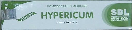 Sbl Homeopathy Hypericum Ointment