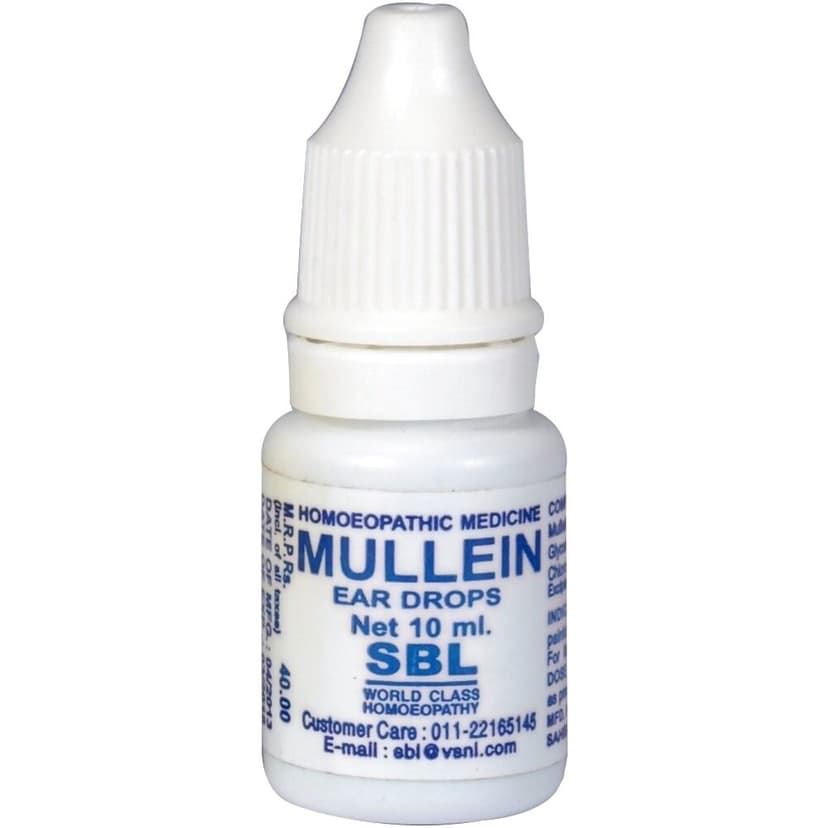 Sbl Homeopathy Mullein Ear Drops