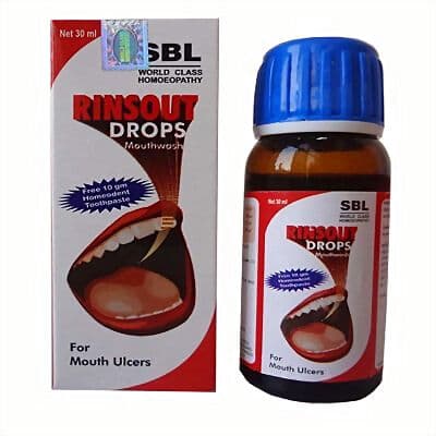 Sbl Homeopathy Rinsout Drops Mouthwash
