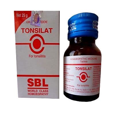 Sbl Homeopathy Tonsilat Tablets