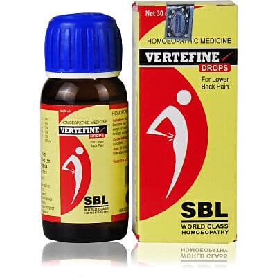 Sbl Homeopathy Vertefine Drops