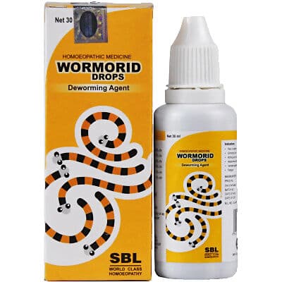 Sbl Homeopathy Wormorid Drops