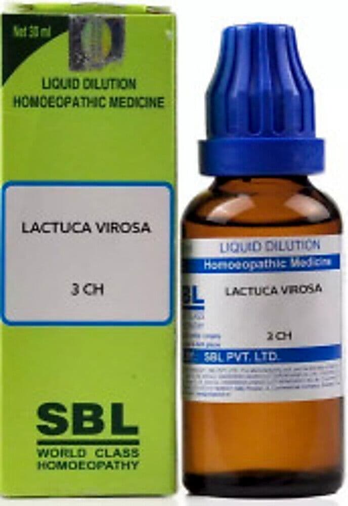 Sbl Lactuca Virosa Dilution 3 Ch
