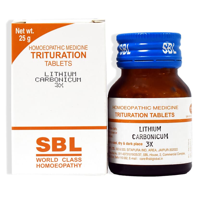 Sbl Lithium Carbonicum 3X