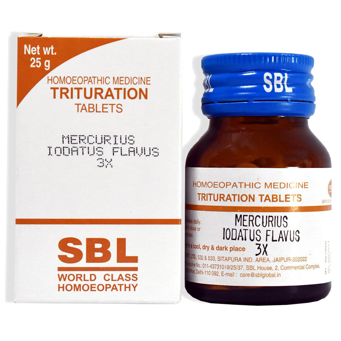 Sbl Mercurius Iodatus Flavus 3X