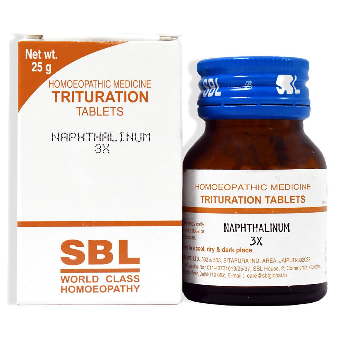 Sbl Naphthalinum 3X