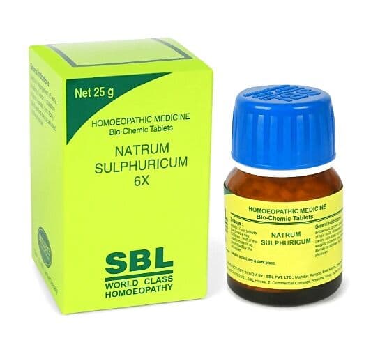 Sbl Natrum Sulphuricum 6X
