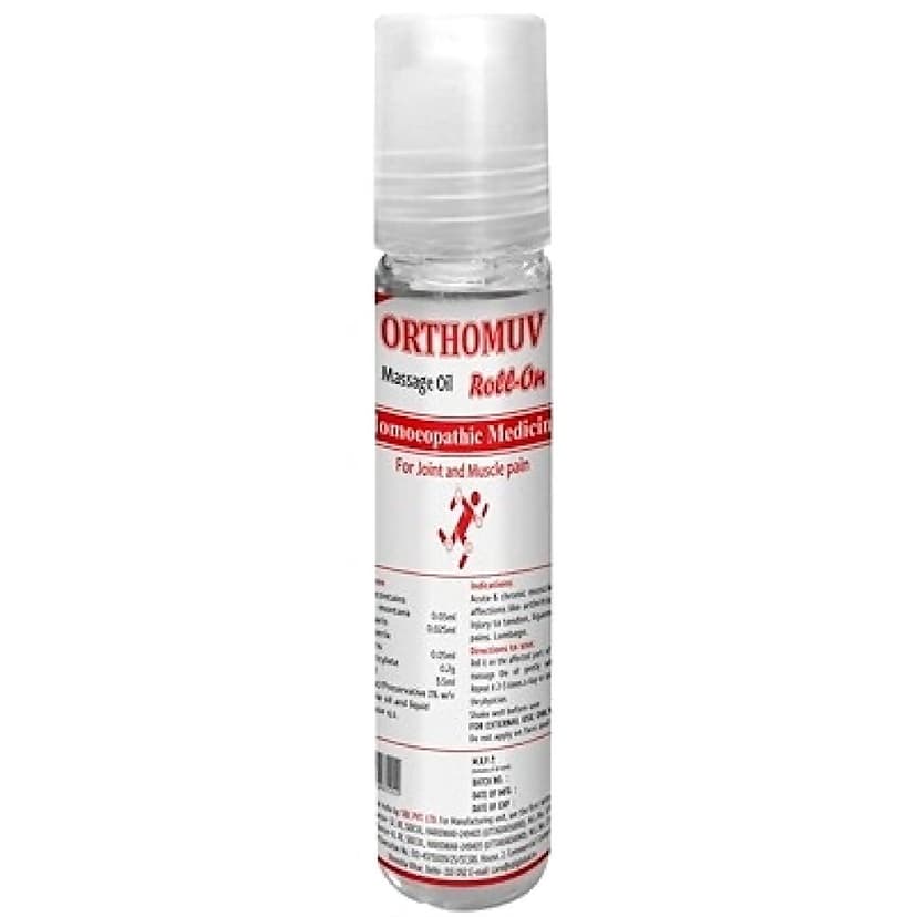 Sbl Orthomuv Massage Oil Roll-On