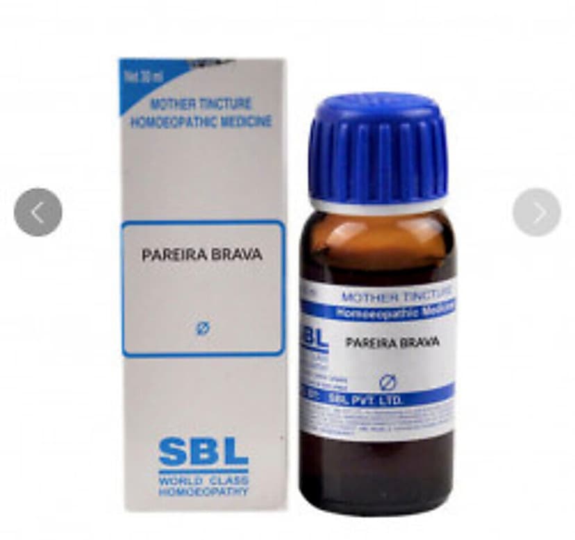 Sbl Pareira Brava Mother Tincture Q