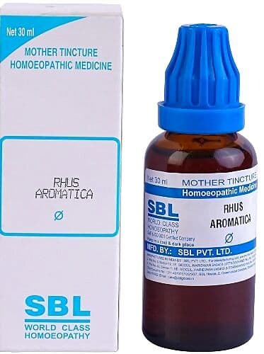 Sbl Rhus Aromatica Mother Tincture Q