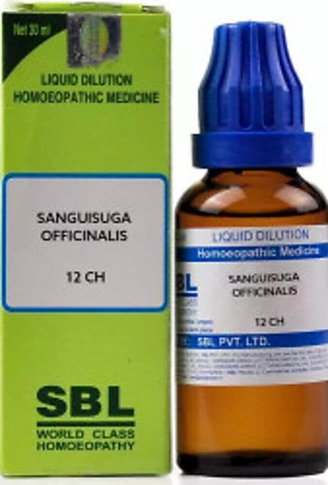 Sbl Sanguisuga Officinalis Dilution 12 Ch