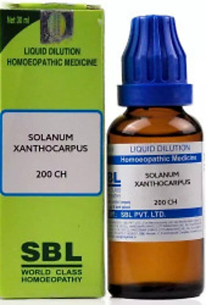 Sbl Solanum Xanthocarpus Dilution 200 Ch