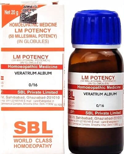 Sbl Veratrum Album Lm 0/16