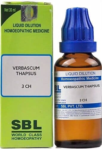 Sbl Verbascum Thapsus Dilution 3 Ch