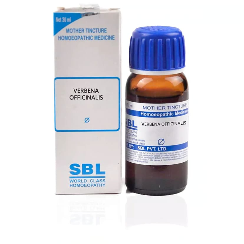 Sbl Verbena Officinalis Mother Tincture Q