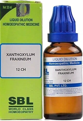 Sbl Xanthoxylum Fraxineum Dilution 12 Ch