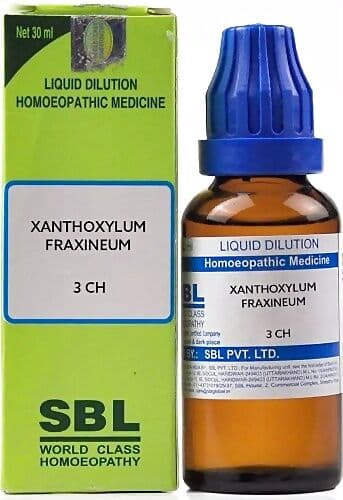 Sbl Xanthoxylum Fraxineum Dilution 3 Ch