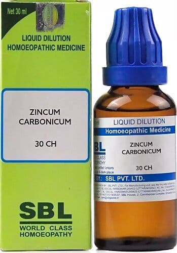 Sbl Zincum Carbonicum Dilution 30 Ch