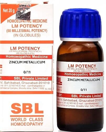 Sbl Zincum Metallicum Lm 0/11