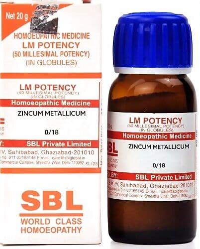Sbl Zincum Metallicum Lm 0/18