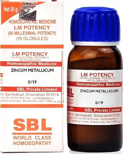 Sbl Zincum Metallicum Lm 0/19