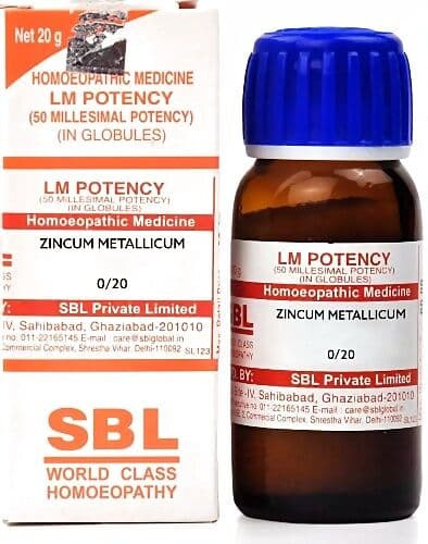 Sbl Zincum Metallicum Lm 0/20