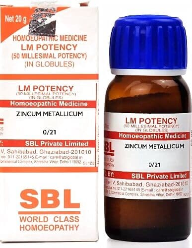Sbl Zincum Metallicum Lm 0/21
