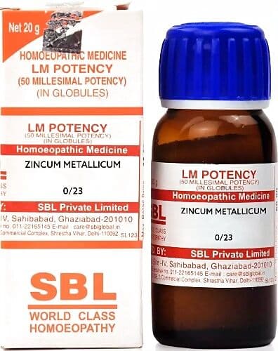 Sbl Zincum Metallicum Lm 0/23