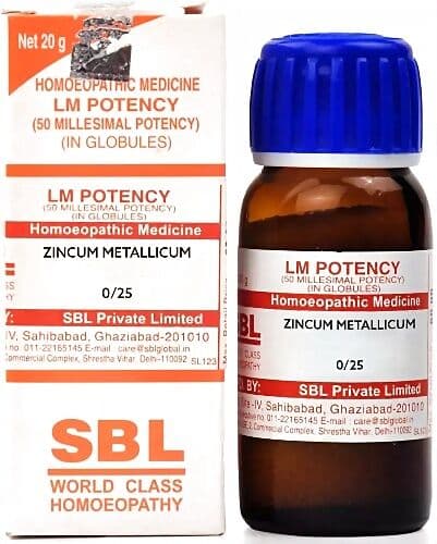 Sbl Zincum Metallicum Lm 0/25