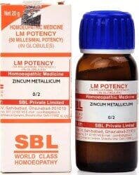 Sbl Zincum Metallicum Lm 0/2