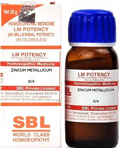 Sbl Zincum Metallicum Lm 0/4