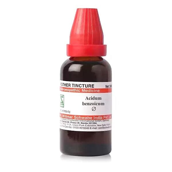 Schwabe Acidum Benzoicum Mother Tincture Q