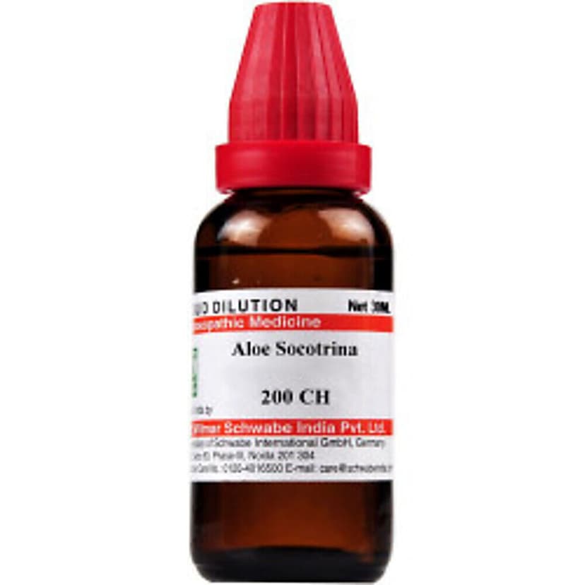Schwabe Aloe Socotrina 200 Ch Dilutions