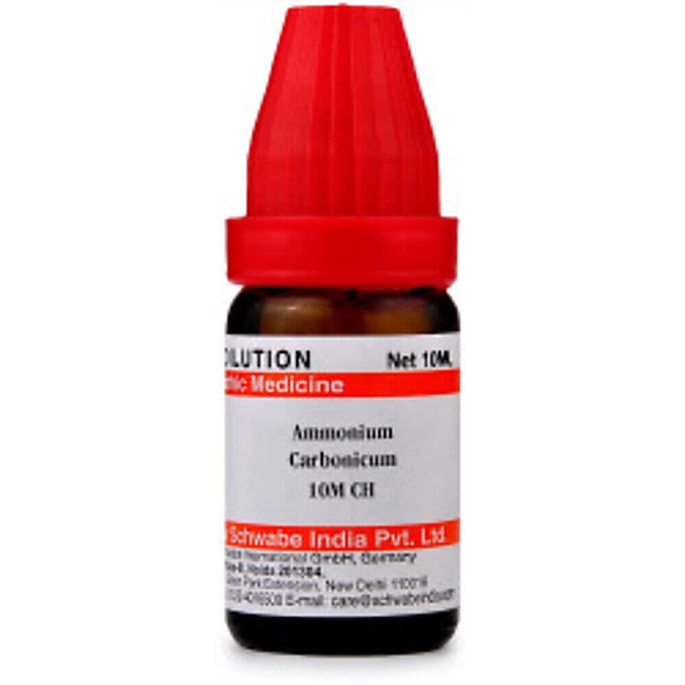 Schwabe Ammonium Carbonicum 10 M Dilutions